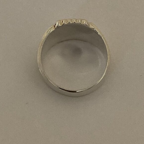 IB Goodman Sterling Silver 925 Signet Ring Size 10 - Picture 6 of 8